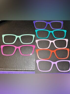 Colorful Frame Pack - Multi Color Fun- Pair Eyewear. The Larkin